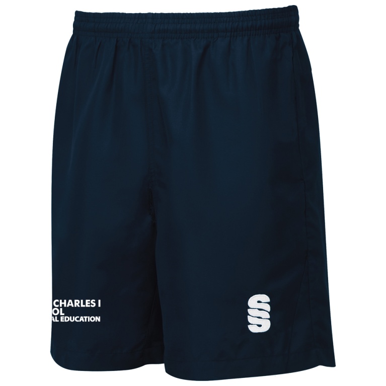 Women's Ripstop Pocketed Shorts : Navy