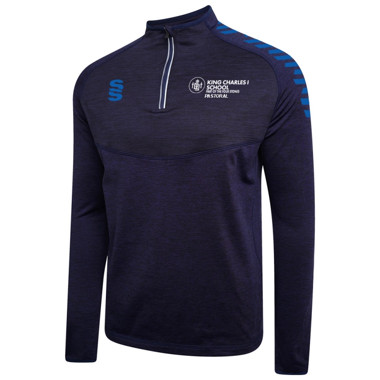 Pastoral - Women's 1/4 Zip Dual Performance Top : Navy