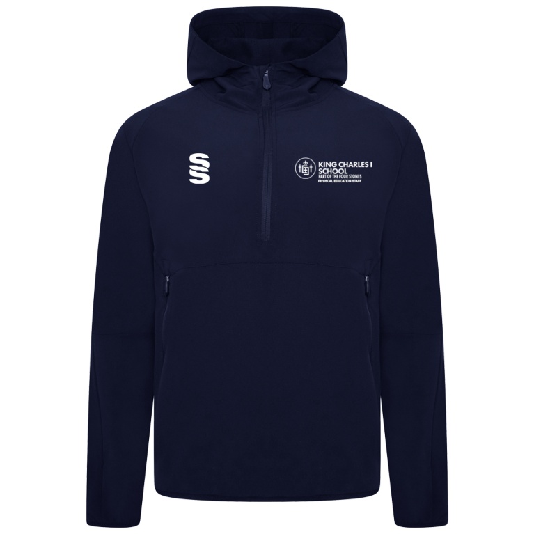 Dual Elite 1/4 Zip Hoody / Rain Jacket : Navy