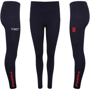 Performance Full Length Leggings : Navy