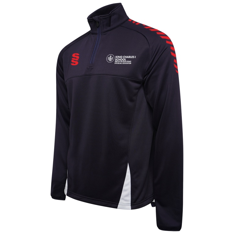 Fuse Performance Top : Navy / White